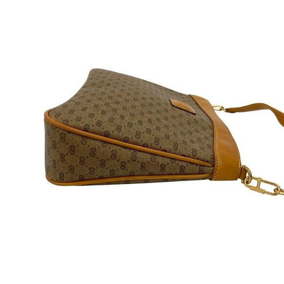 GUCCI Brown Leather Shoulder Bag - Picture 6 of 9